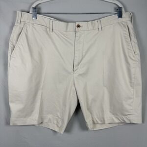 Polo Golf Ralph Lauren Men's Khaki Cotton Twill Golf Classic Short Crest Logo 42